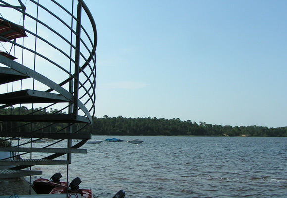 Club de voile sur la plage de la Grande Escoure (Lac de Lacanau)