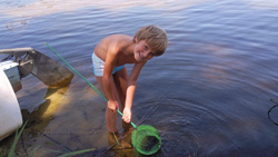 peche enfant a la grand escoure