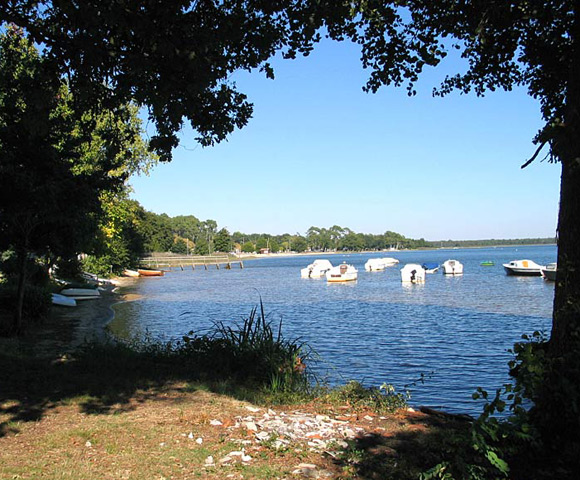 Partie Sud de la Baie du Moutchic en partant vers le village de Carreyre