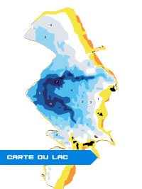 carte du lac de lacanau