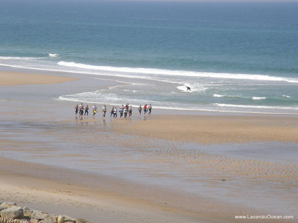 plage sud lacanau