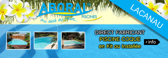 Aboral : Fabricant de piscine coque polyester construction piscine a lacanau