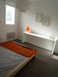 chambre parent appartement T2 T3 lacanau