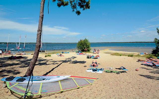 photo camping lacanau : le tedey