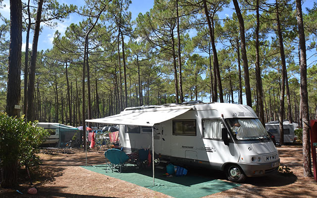 photo camping lacanau : le tedey