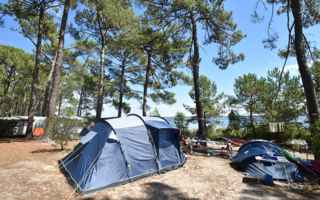 photo camping lacanau : le tedey