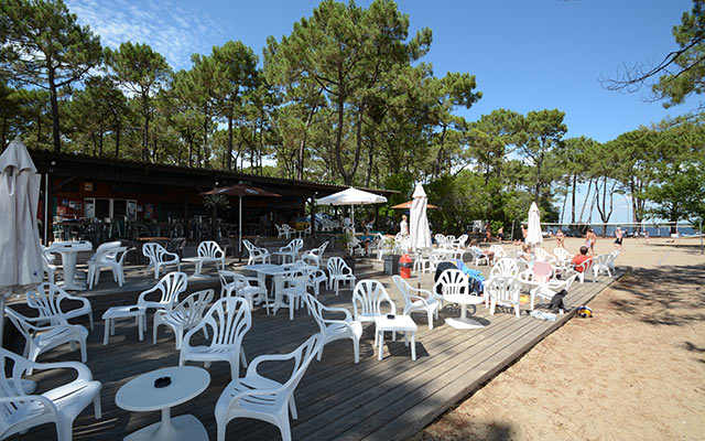 photo camping lacanau : location mobile home le tedey