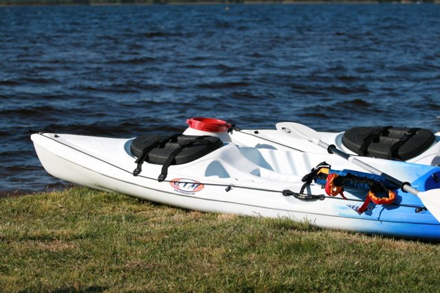 canoe sur le lac du moutchic