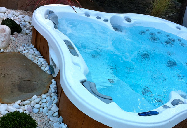 installation spa et terrasse - paysagisme gironde