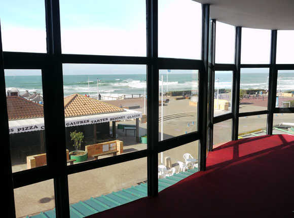 Location de salle &agrave; Lacanau vue sur l ocean