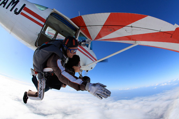 Saut en parachute en Tandem - France