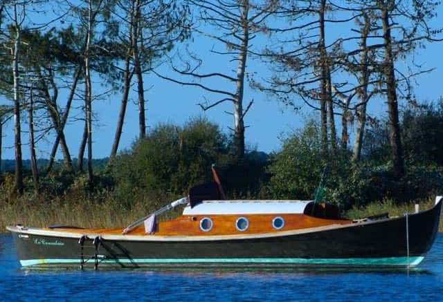 location de pinasse balade sur le lac de lacanau