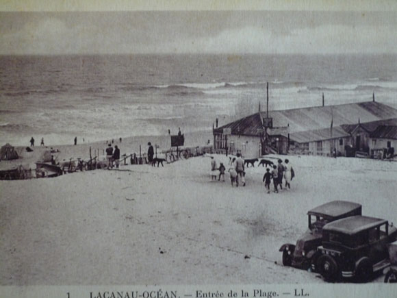 Rond point de la plage de lacanau ocean