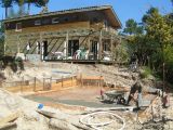 construction piscine : la chappe beton