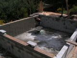 l'enduit de la piscine : enduit hydrophuge