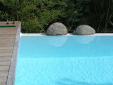 construction piscine b�ton et stratifi� de fibre de verre