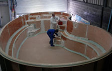 Piscine coque polyester