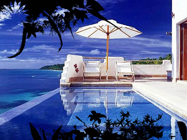 piscine � d�bordement