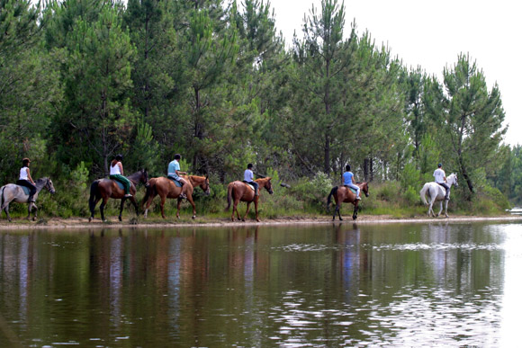 centre equestre lacanau ocean : la promenade a cheval